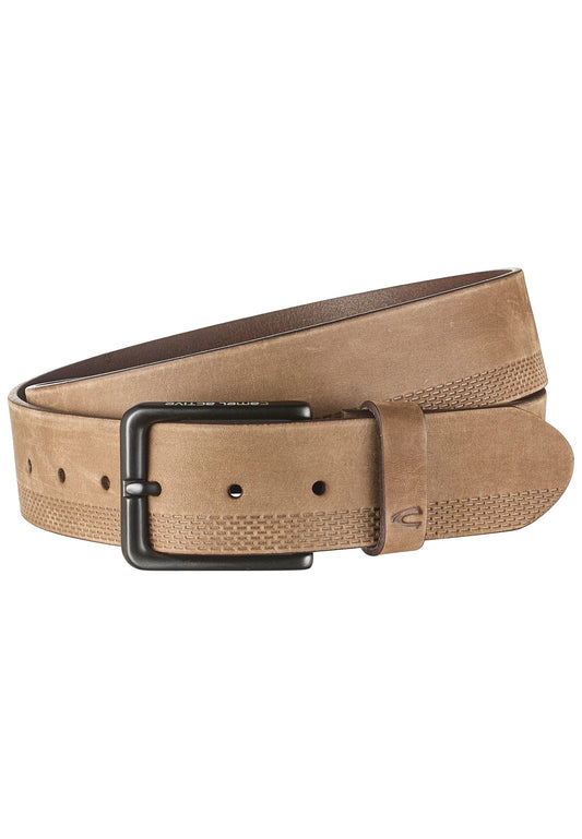 Gürtel aus Nubukleder (Grey)