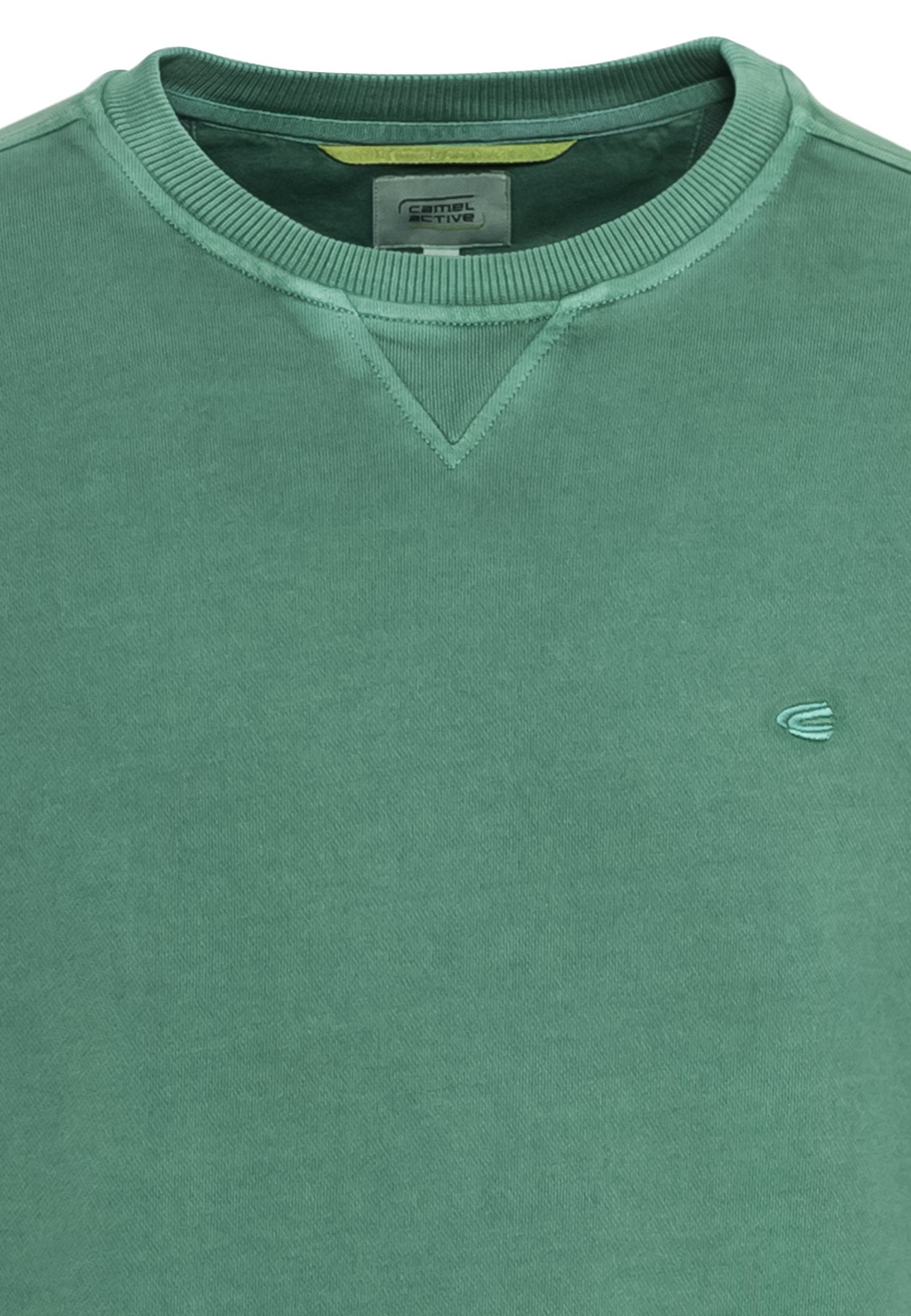 Sweatshirt aus reiner Baumwolle (Fir Green)