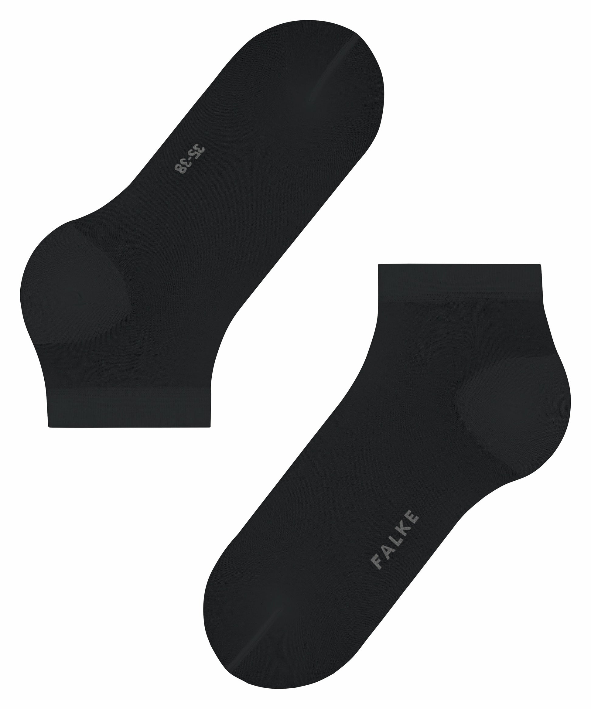 Sneakersocken Fine Softness (Black)