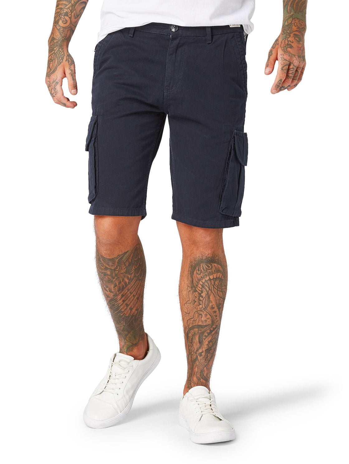 cargo shorts garment dyed