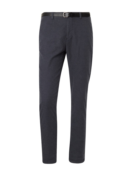 slim chino zig zag