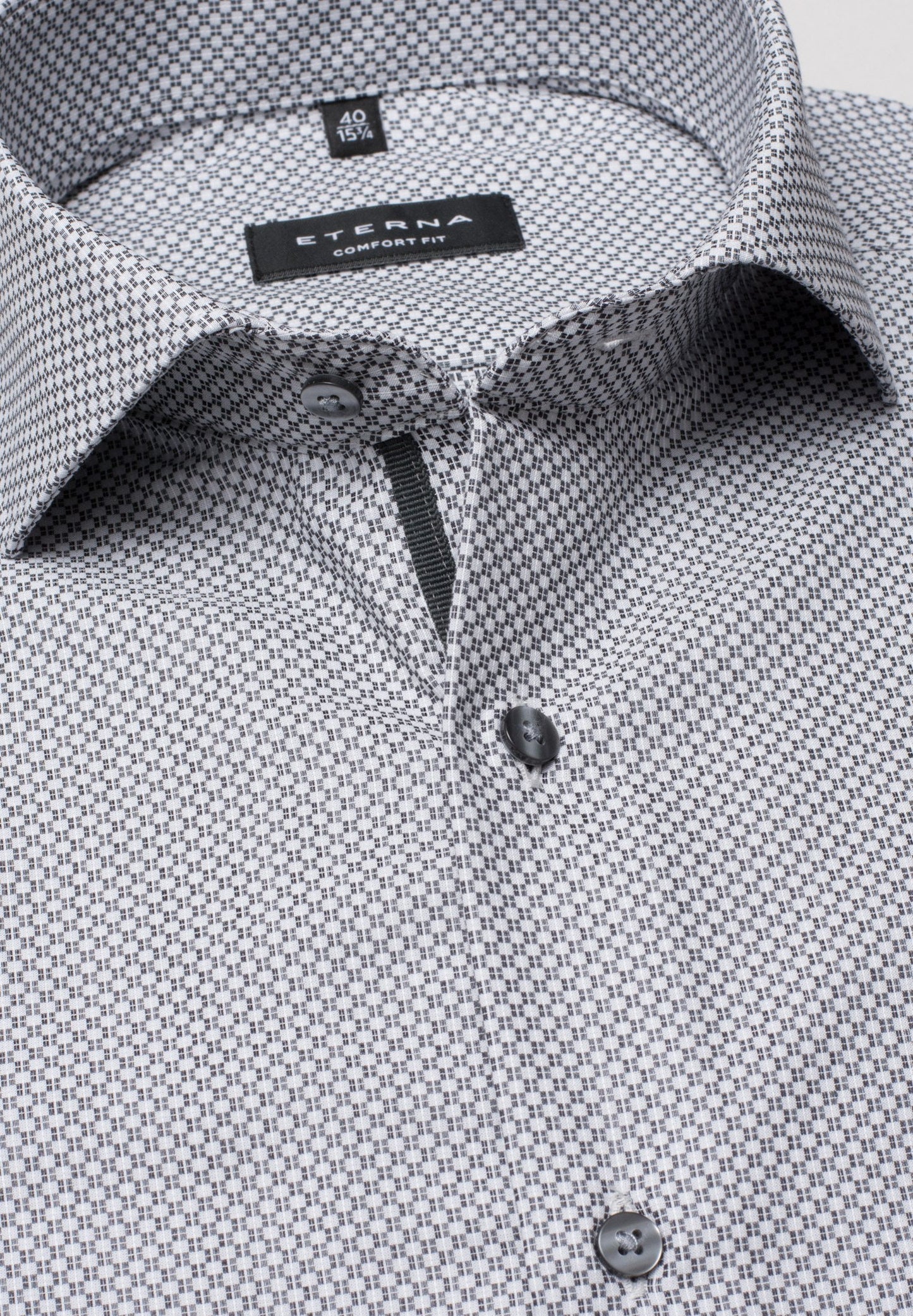 ETERNA LANGARM HEMD COMFORT FIT KETTLANCÈ