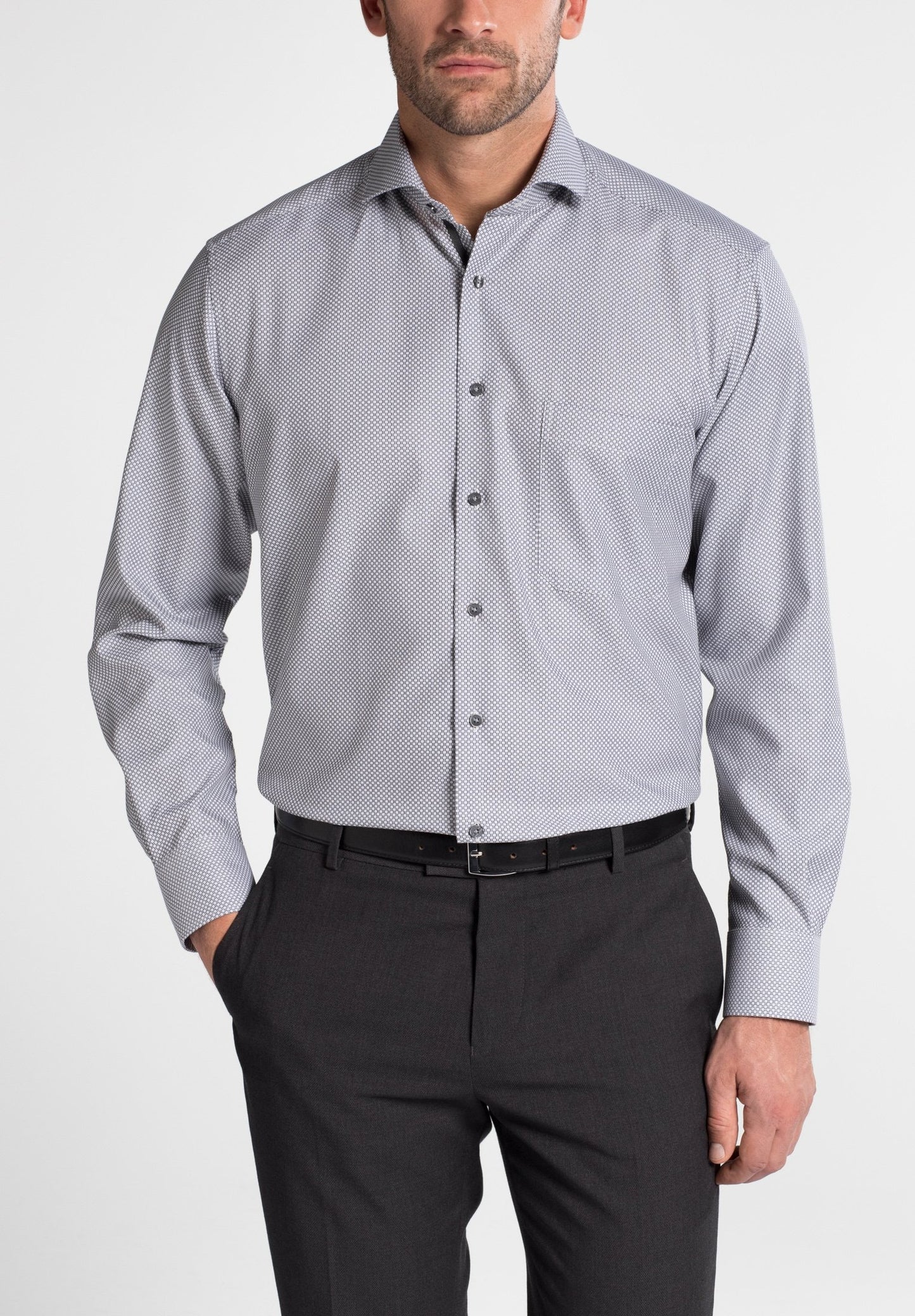 ETERNA LANGARM HEMD COMFORT FIT KETTLANCÈ