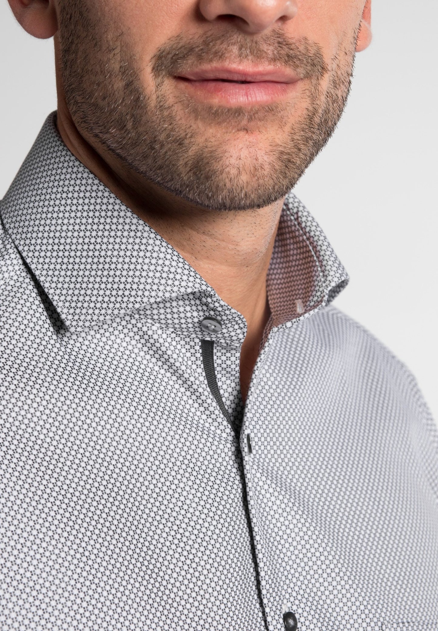 ETERNA LANGARM HEMD COMFORT FIT KETTLANCÈ