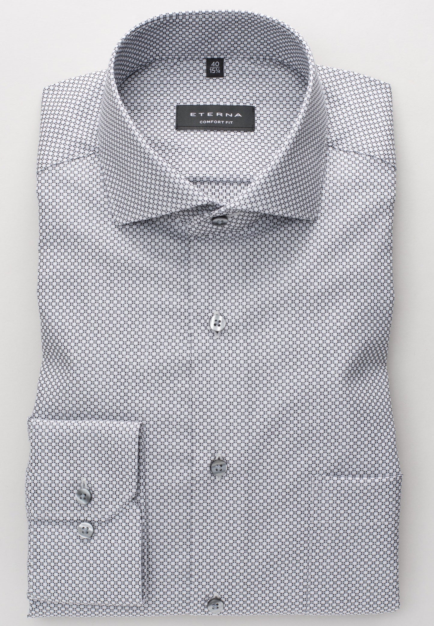 ETERNA LANGARM HEMD COMFORT FIT KETTLANCÈ