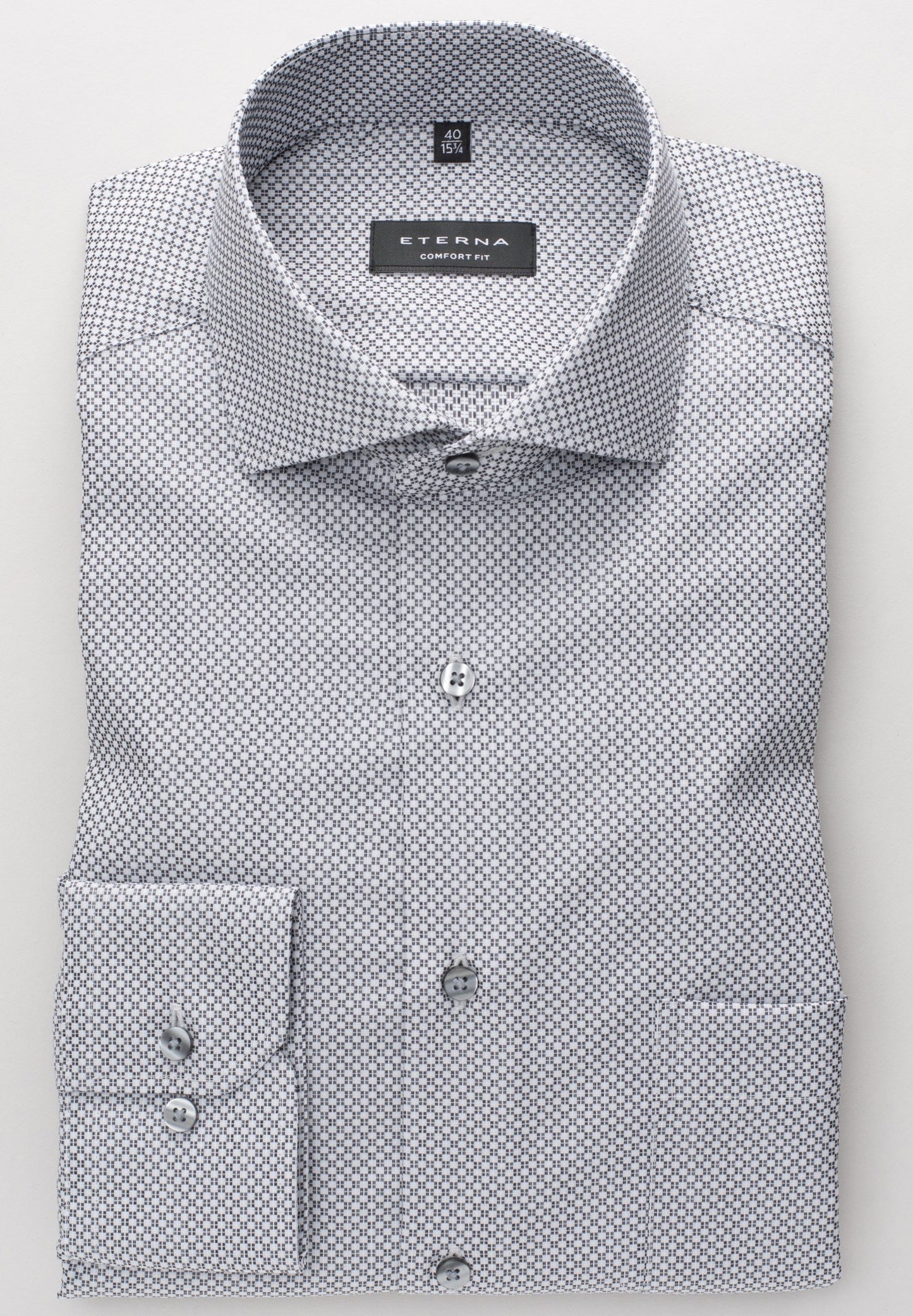 ETERNA LANGARM HEMD COMFORT FIT KETTLANCÈ