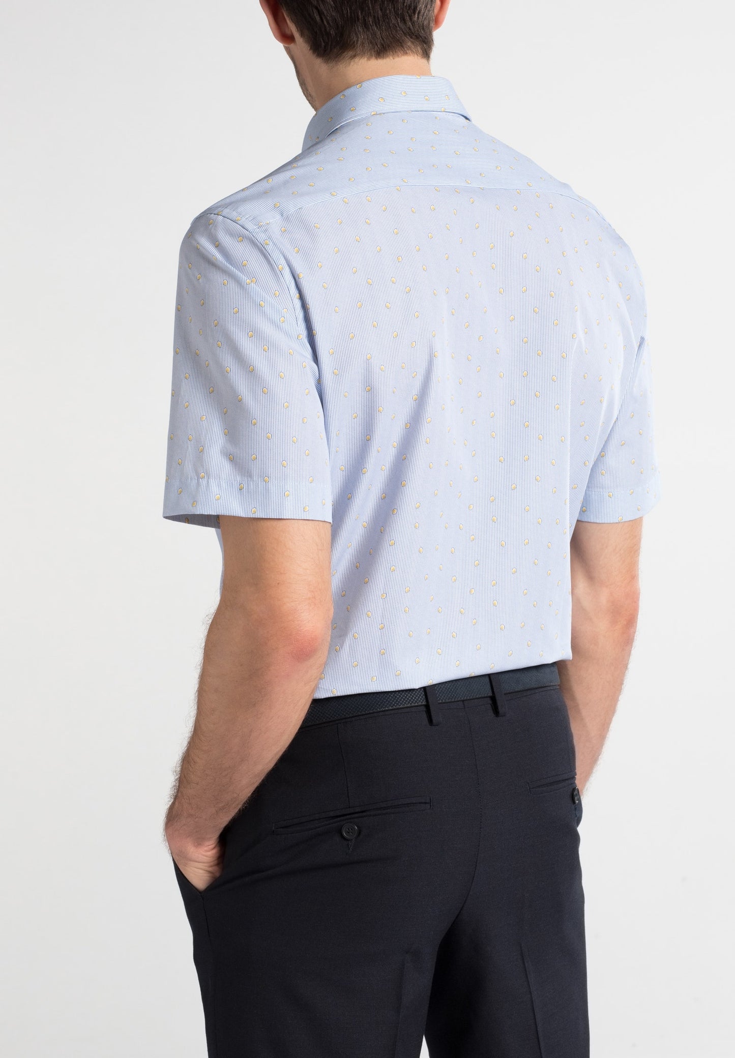 ETERNA KURZARM HEMD MODERN FIT POPELINE