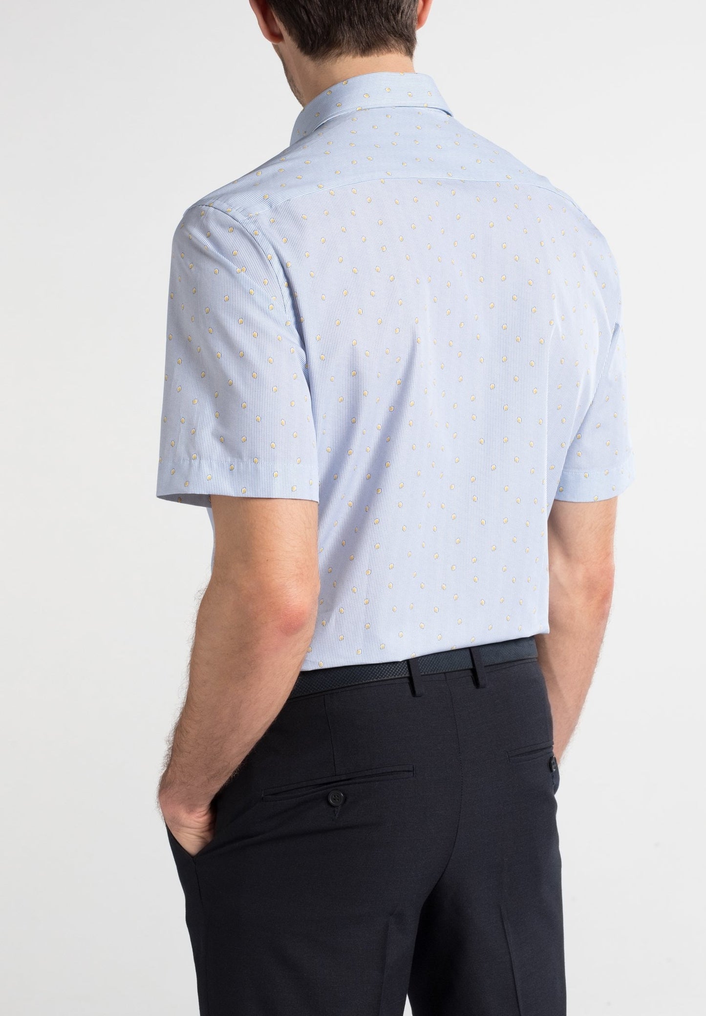 ETERNA KURZARM HEMD MODERN FIT POPELINE