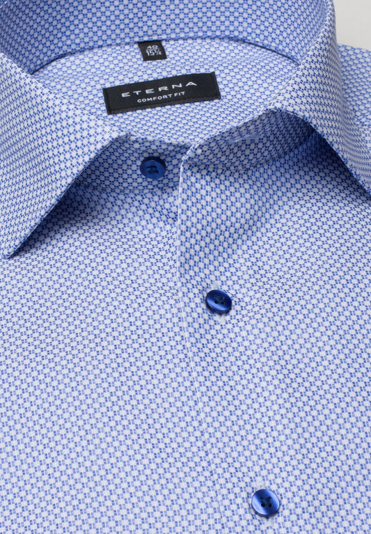 ETERNA LANGARM HEMD COMFORT FIT KETTLANCÈ