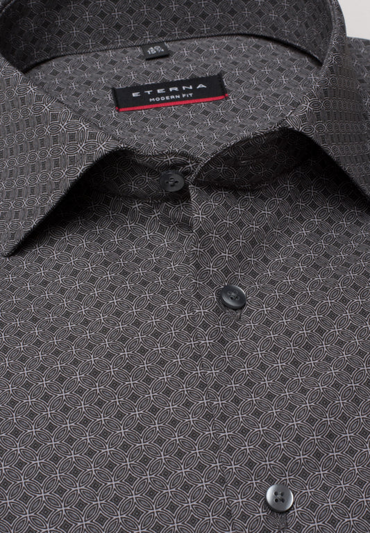 ETERNA LANGARM HEMD MODERN FIT POPELINE