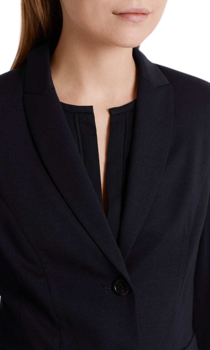Leichter Blazer aus feinem Jersey