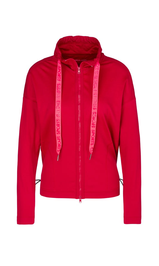 Jerseyjacke mit raffiniertem Rückteil