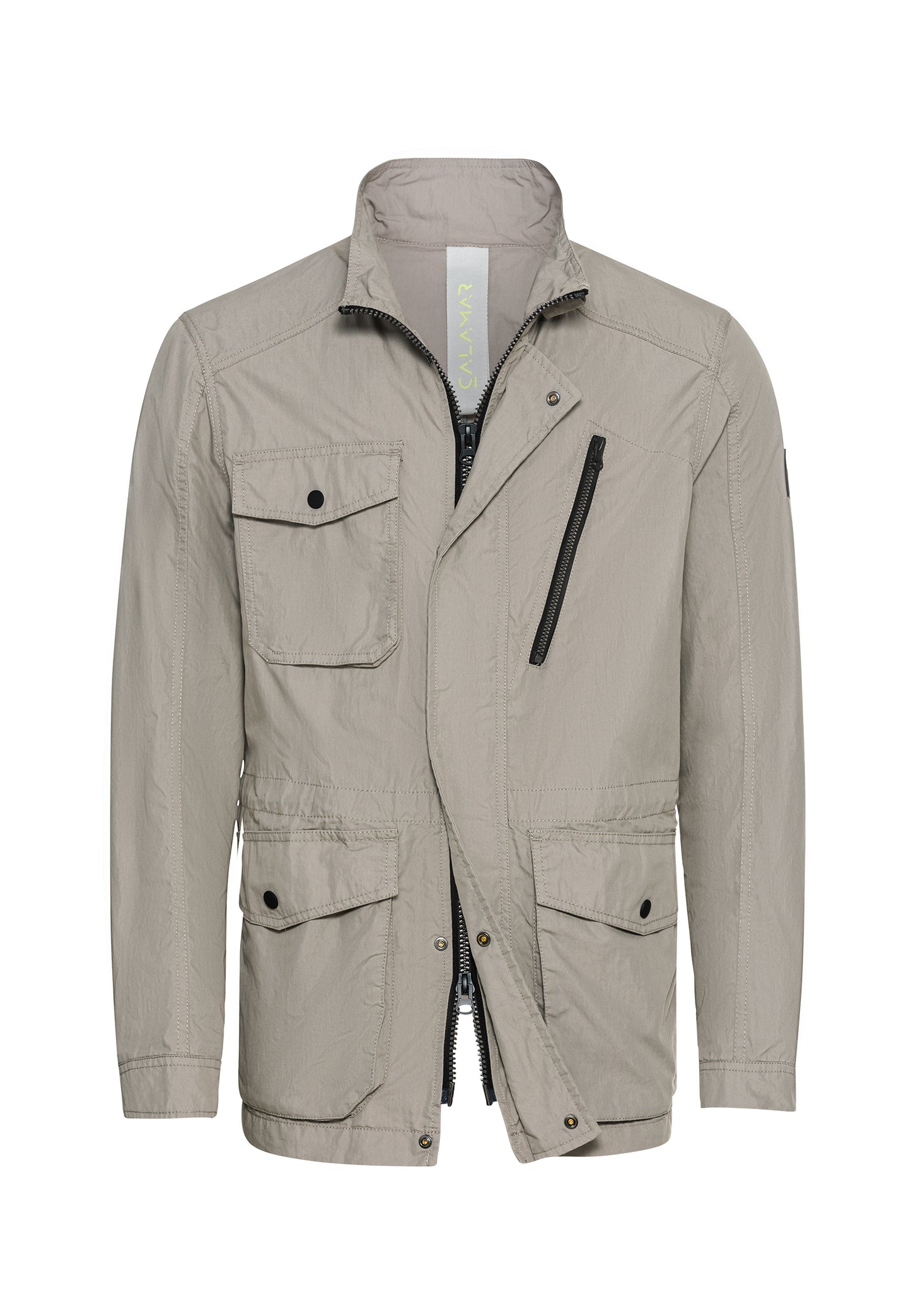 Calamar Fieldjacket Aus Baumwolle (Steingrau)