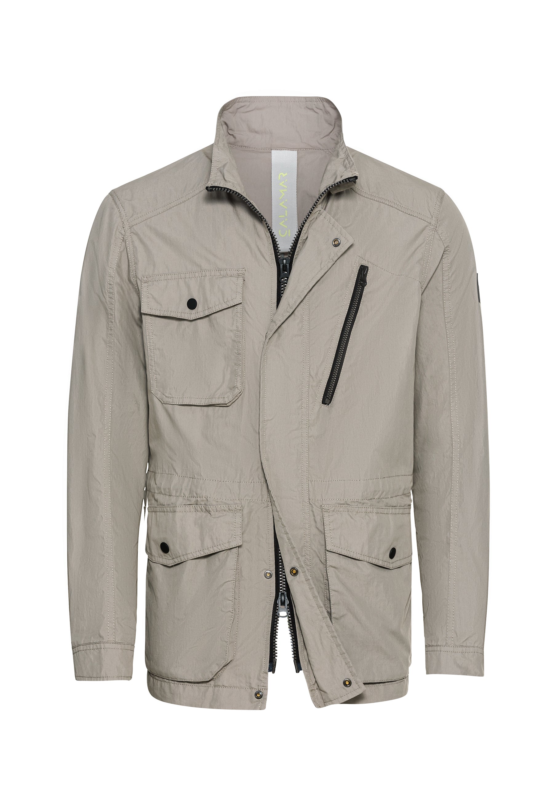 Calamar Fieldjacket Aus Baumwolle (Steingrau)