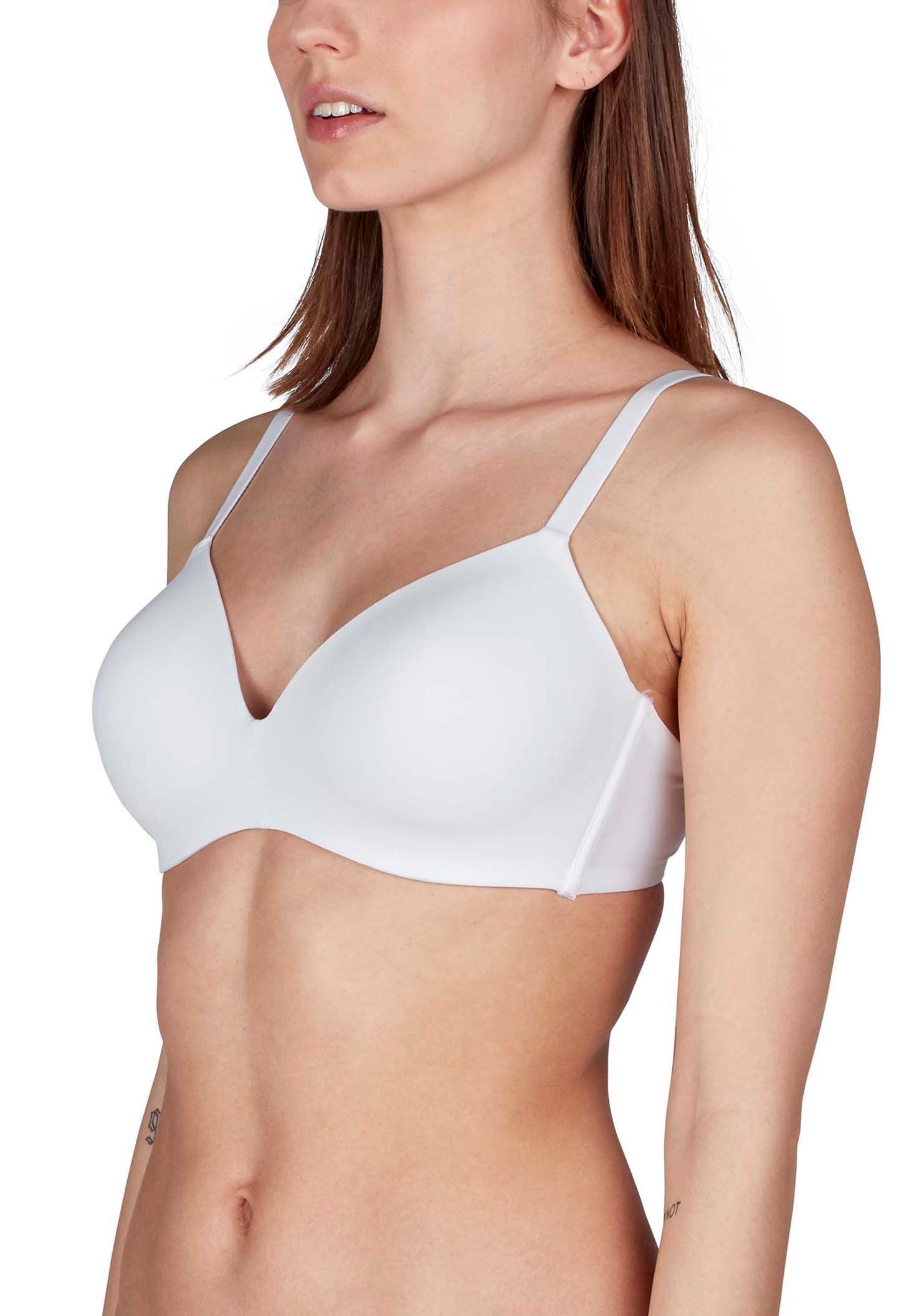 Skiny Damen Multi Schalen BH ohne Bügel Micro Lovers (White)