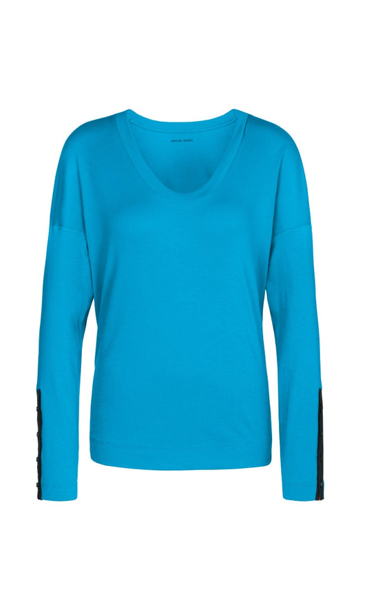Lässiges Basic-Shirt aus Baumwolle