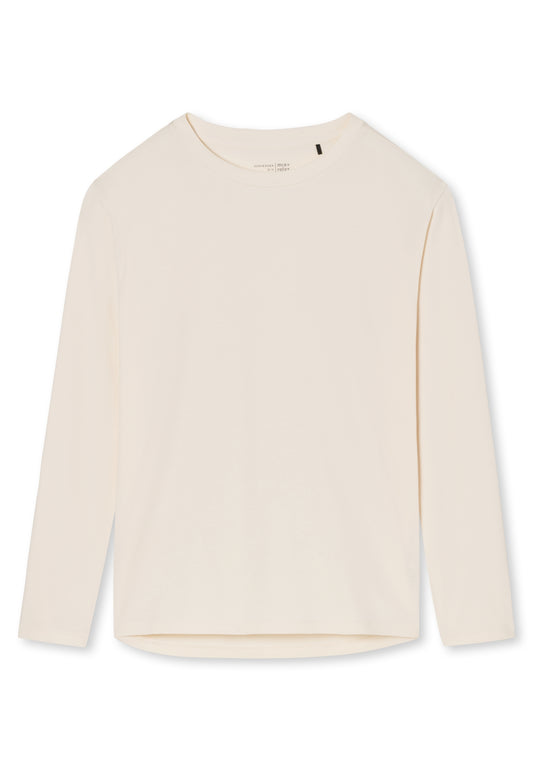 Langarmshirt (Creme)