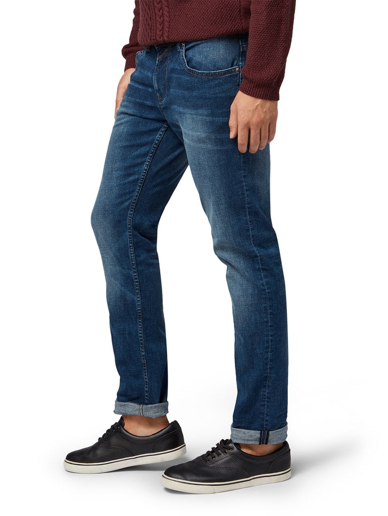 mid stone wash denim