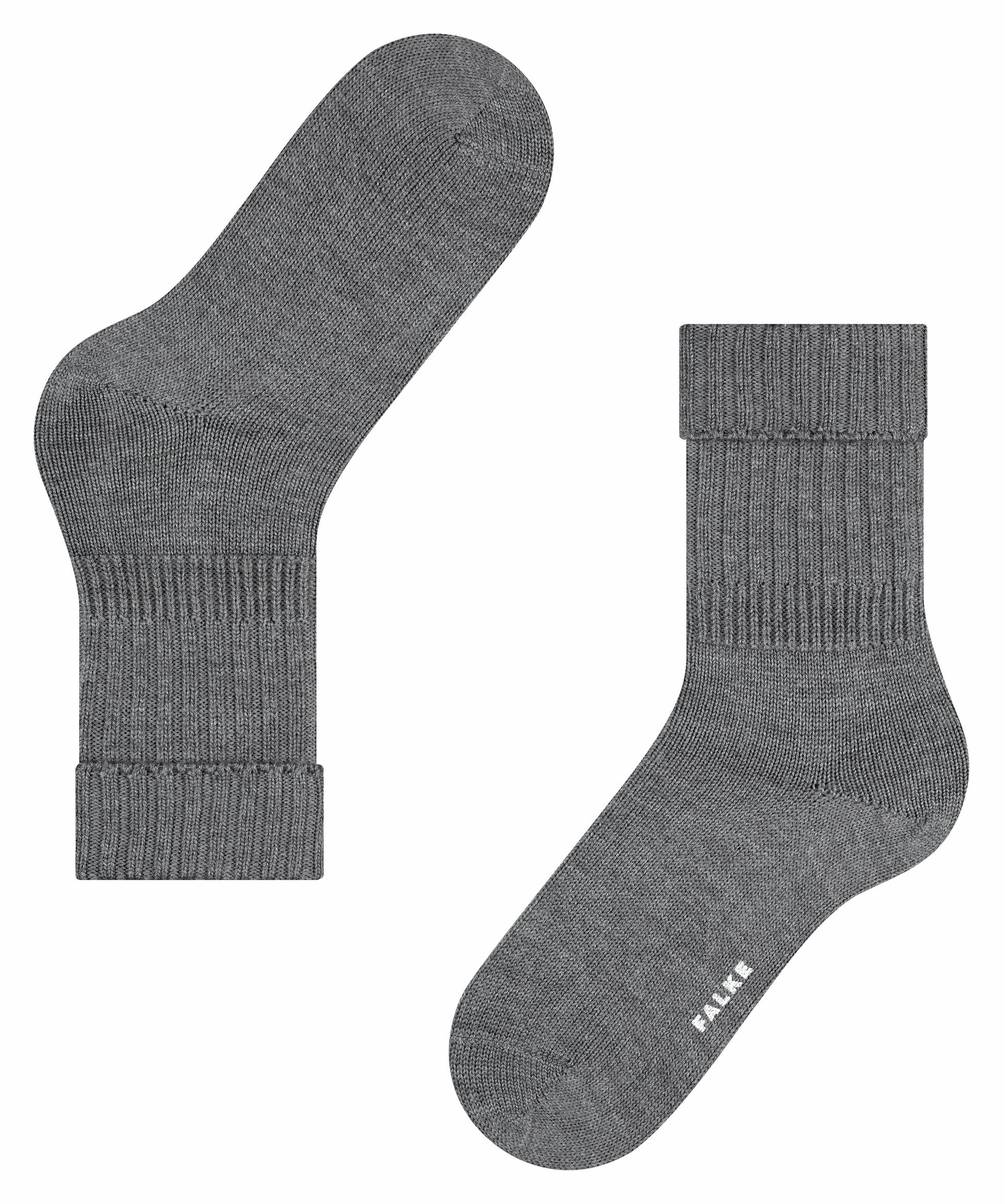Socken Striggings Rib (Dark Grey)
