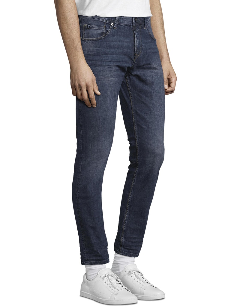 dark stone wash denim