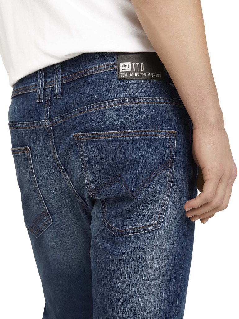 mid stone wash denim