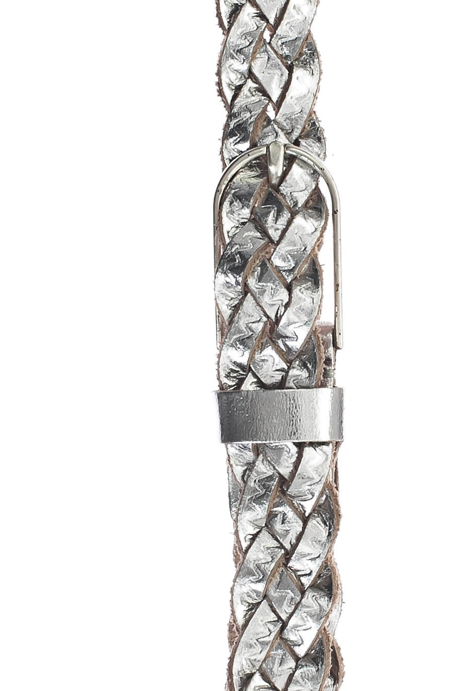 25 mm Gürtel (Silber Metallic)