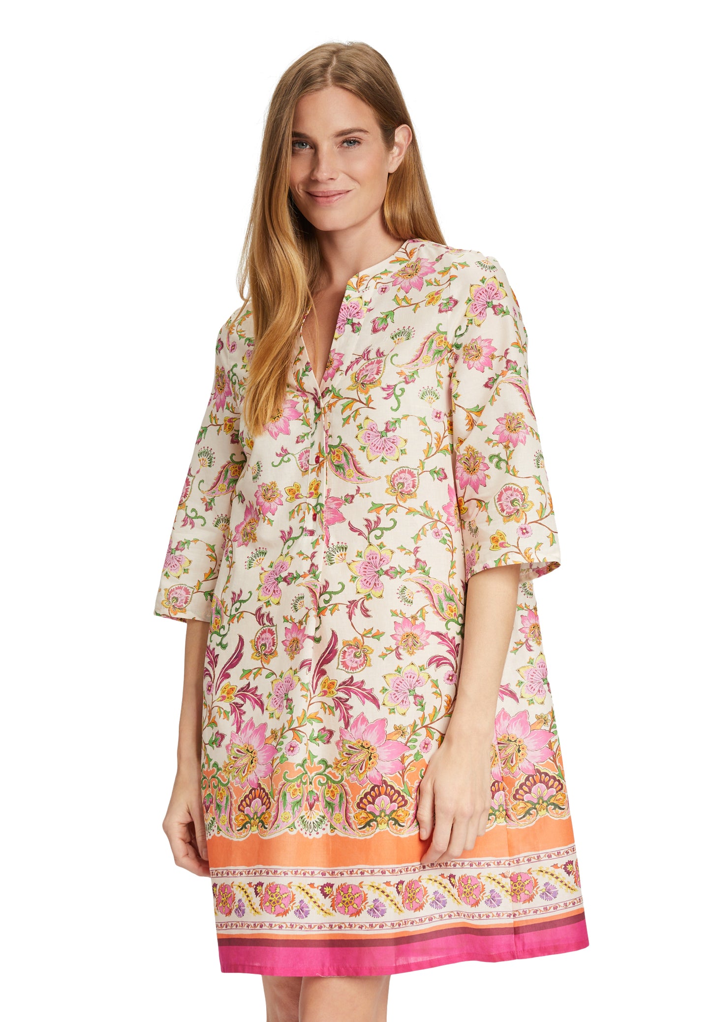 Kleid Kurz 3/4 Arm
