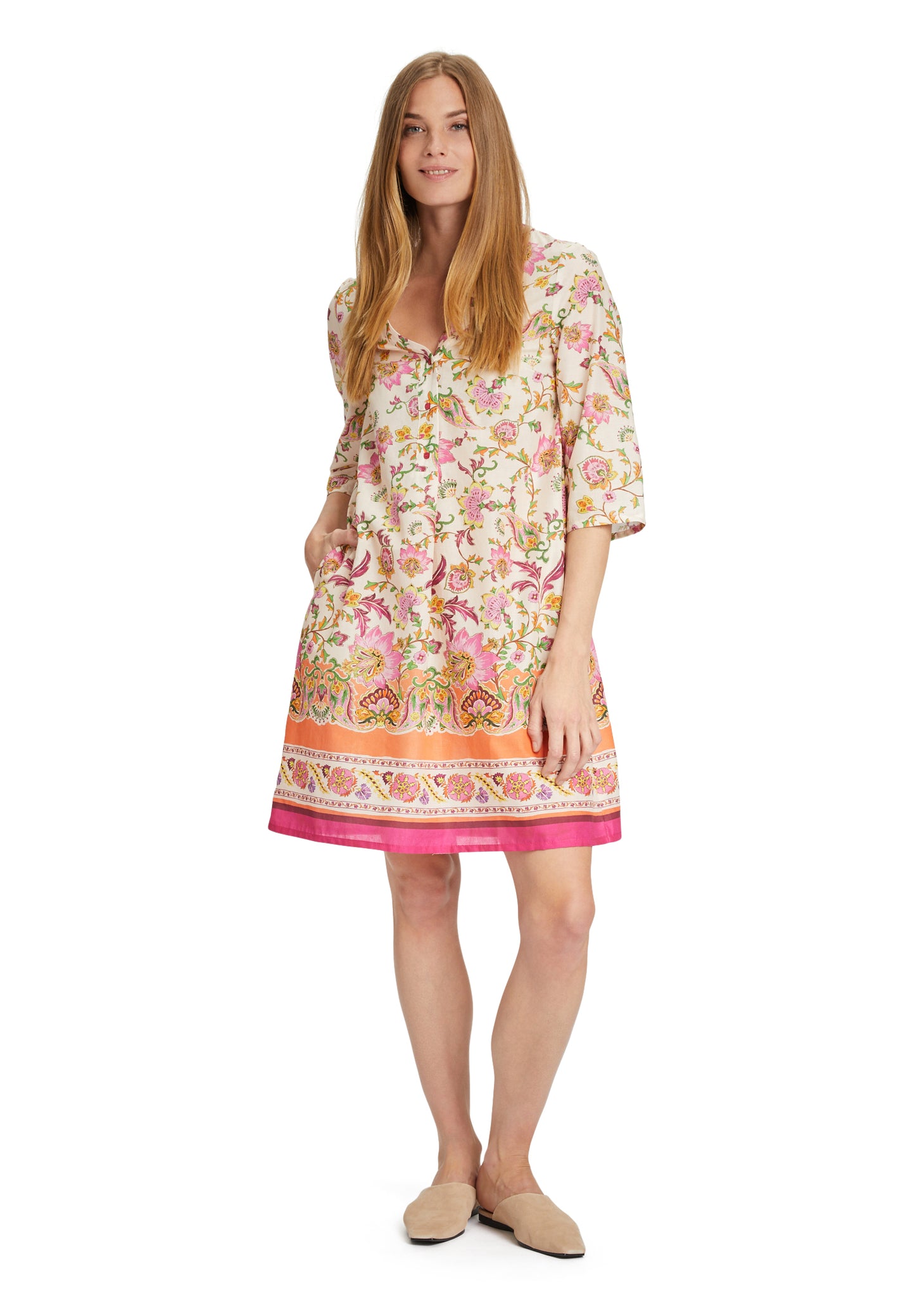 Kleid Kurz 3/4 Arm