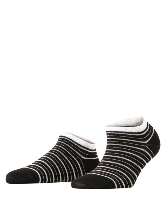 Sneakersocken Stripe Shimmer (Black)
