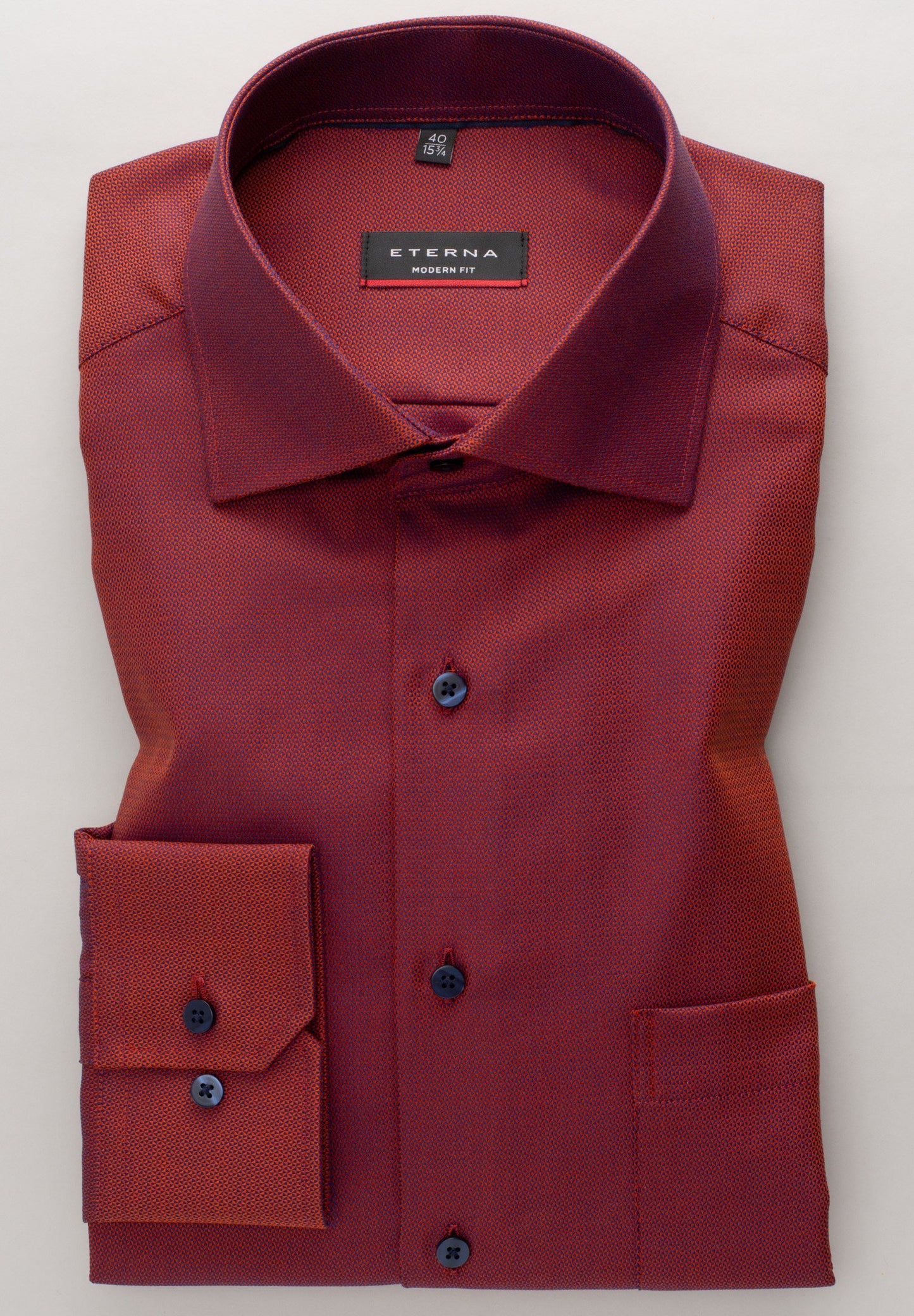 Eterna Langarm Hemd Modern Fit (Melba)