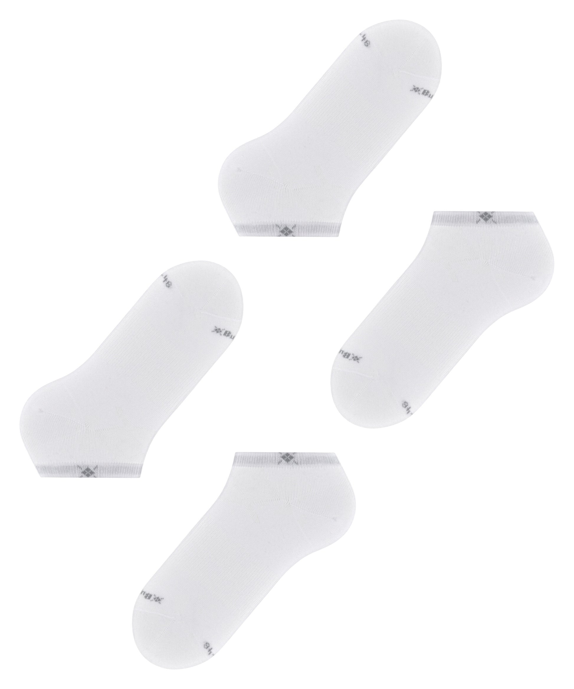 Sneakersocken Everyday 2-Pack (White)
