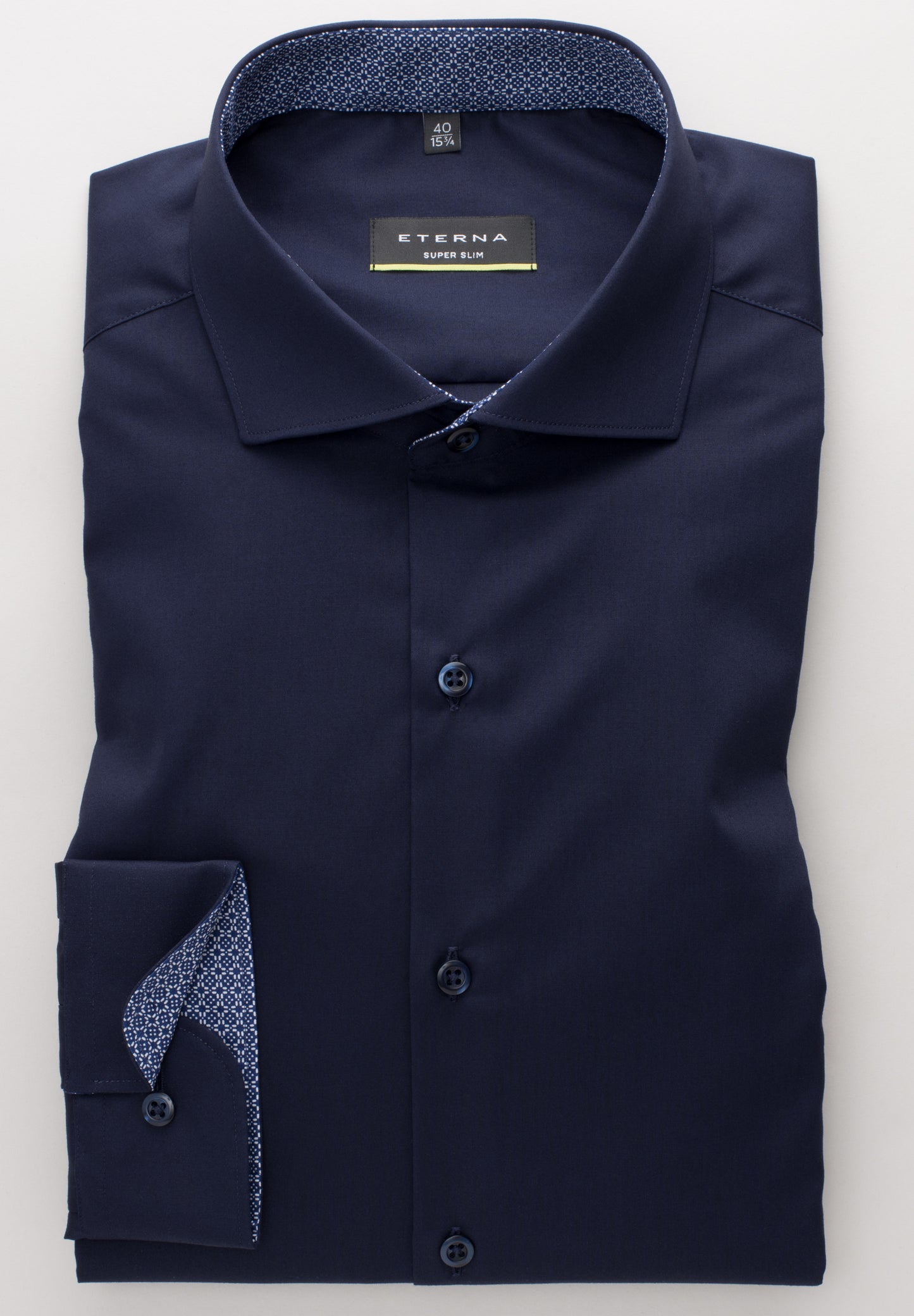 ETERNA LANGARM HEMD SUPER-SLIM STRETCH