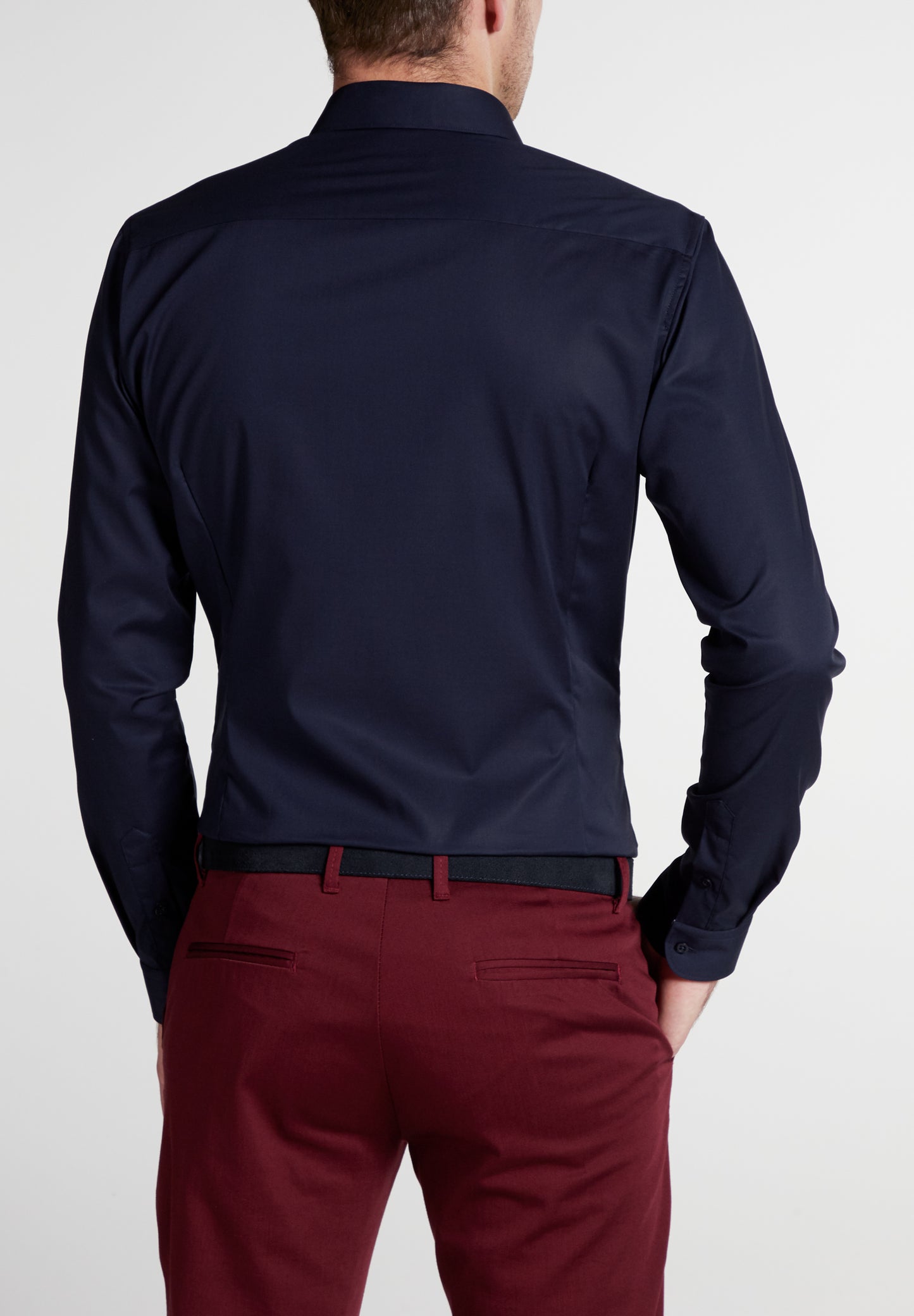 ETERNA LANGARM HEMD SUPER-SLIM STRETCH