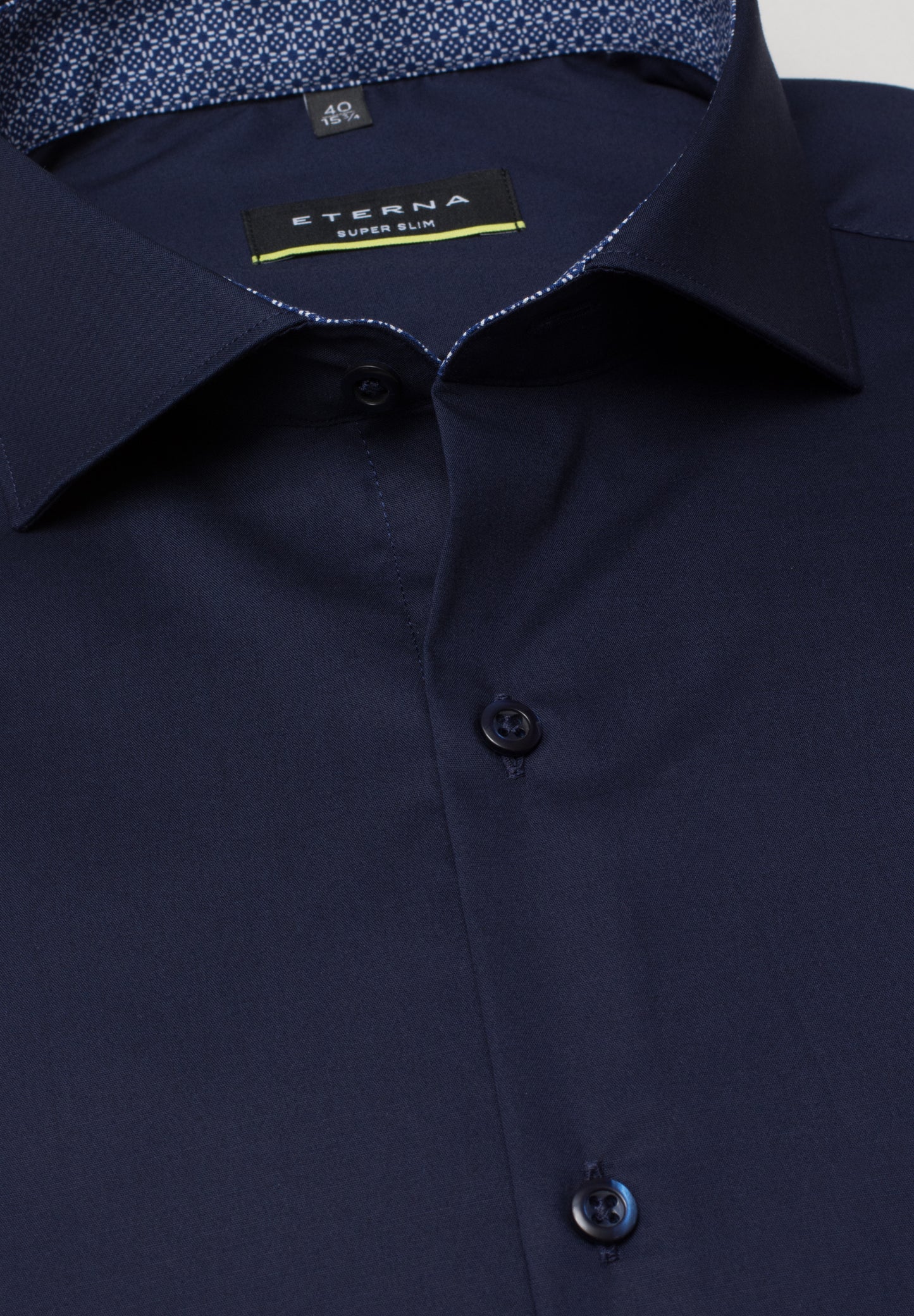 ETERNA LANGARM HEMD SUPER-SLIM STRETCH