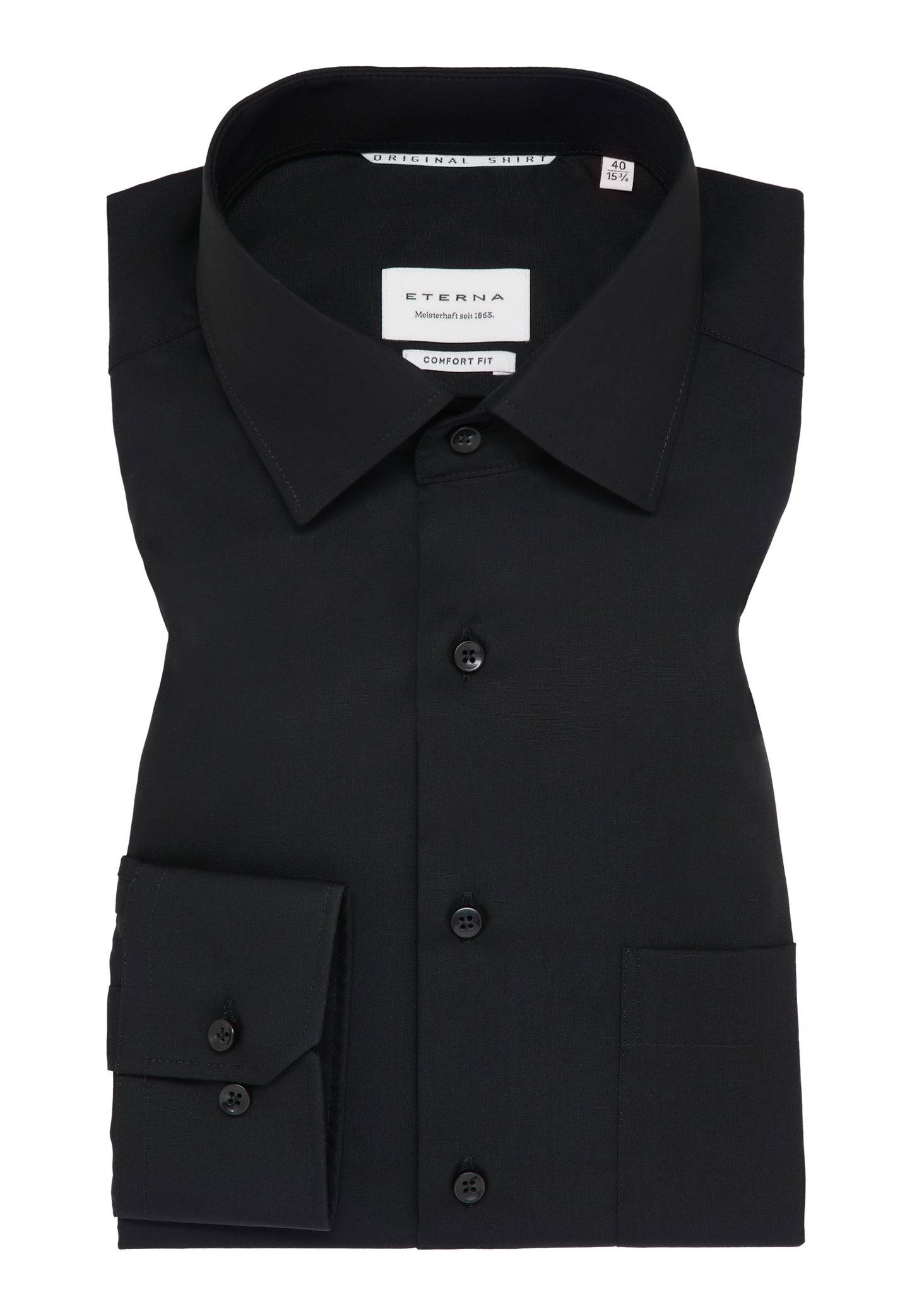 ETERNA Original Shirt Popeline Langarm