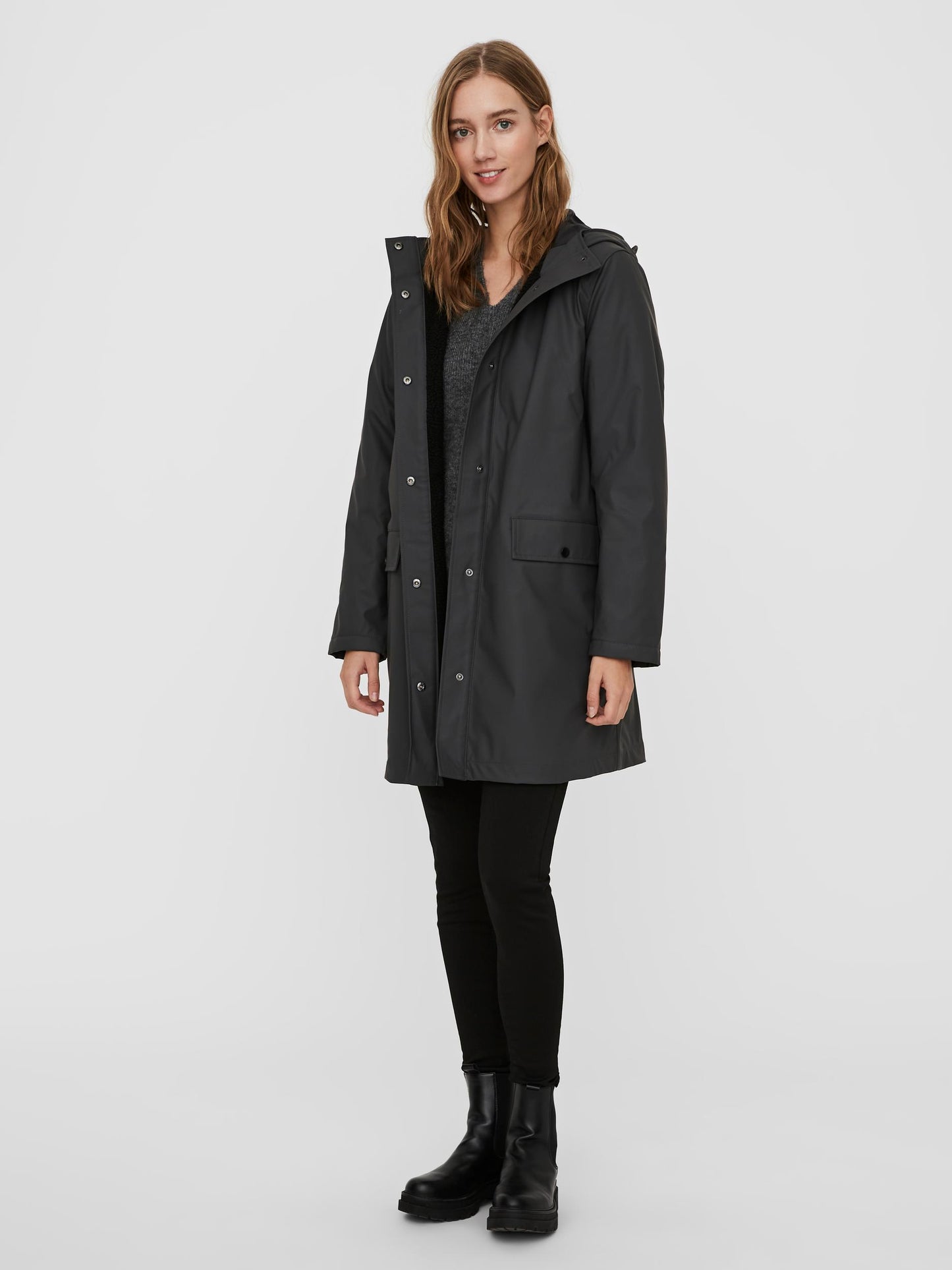 VMASTA 3/4 TEDDY COATED JACKET NOOS