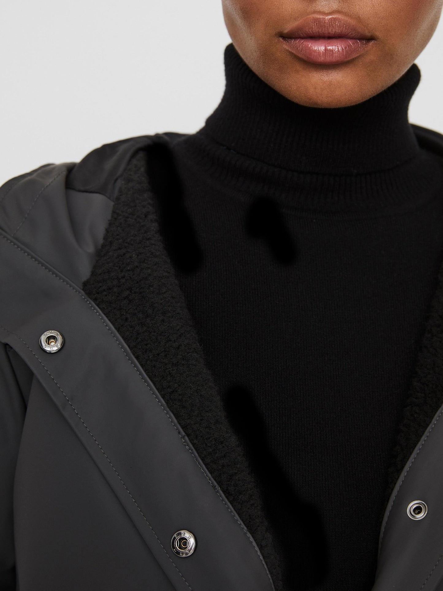 VMASTA 3/4 TEDDY COATED JACKET NOOS