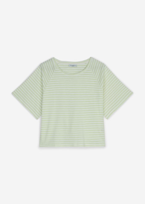Raglan-Kurzarm-T-Shirt (Multi/citra Lime)
