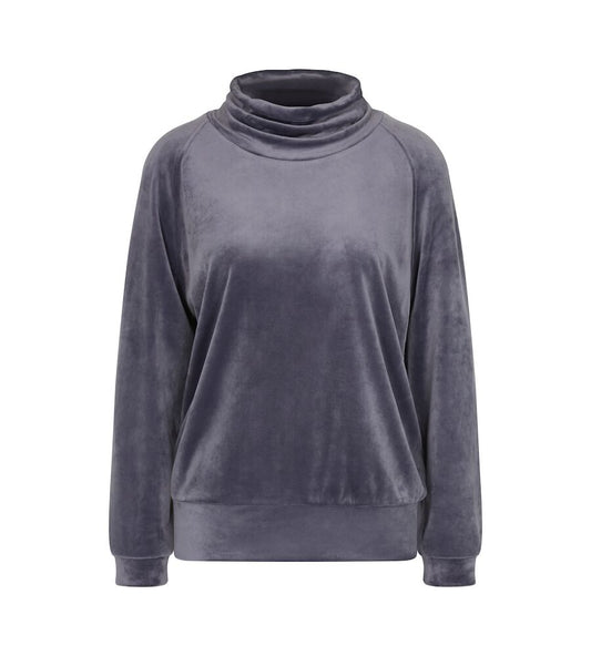 Cozy Comfort Velour Sweater
