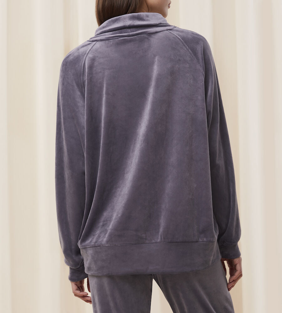 Cozy Comfort Velour Sweater
