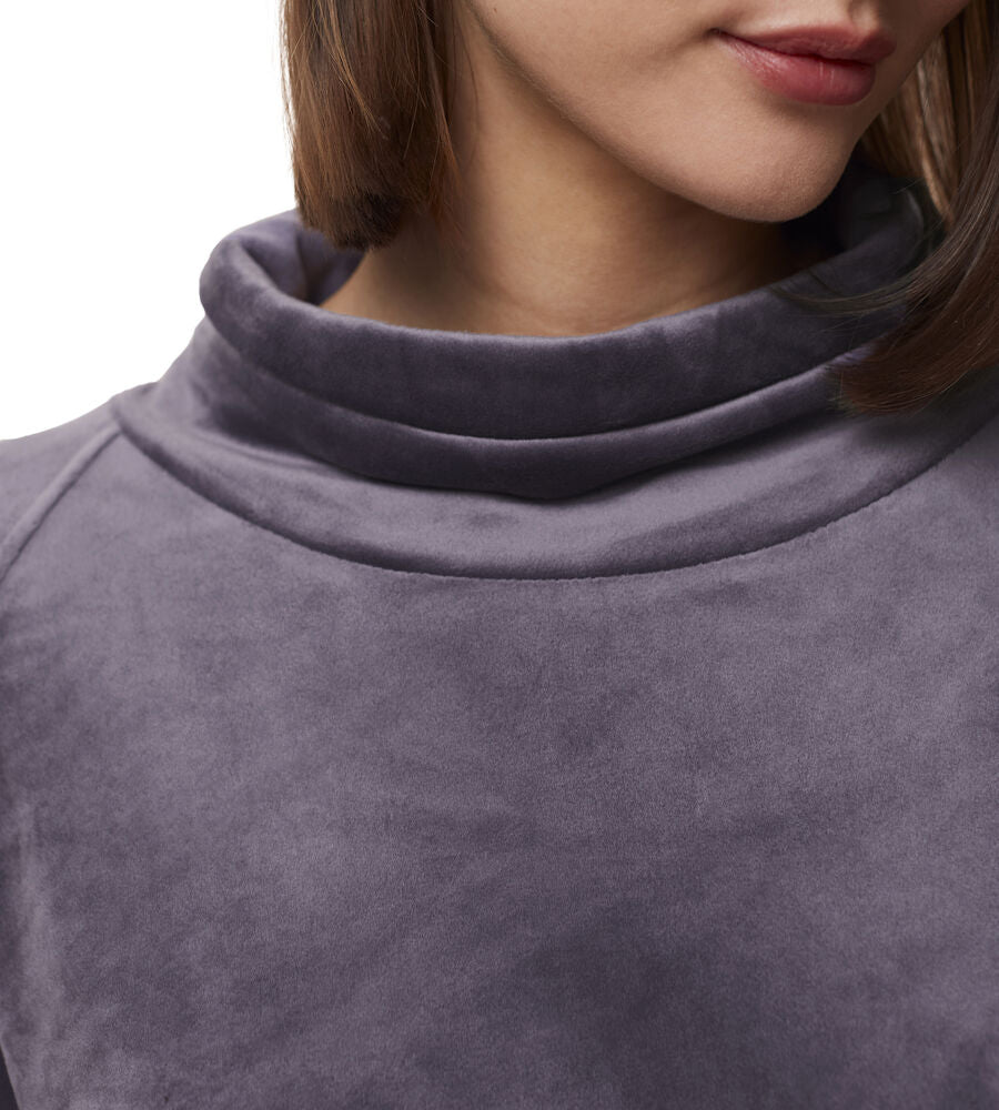 Cozy Comfort Velour Sweater