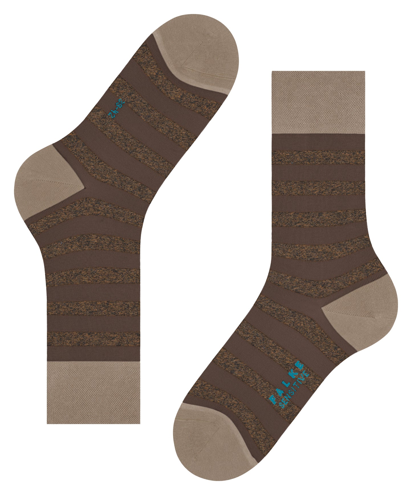 Socken Sensitive Mapped Line (Sesame)