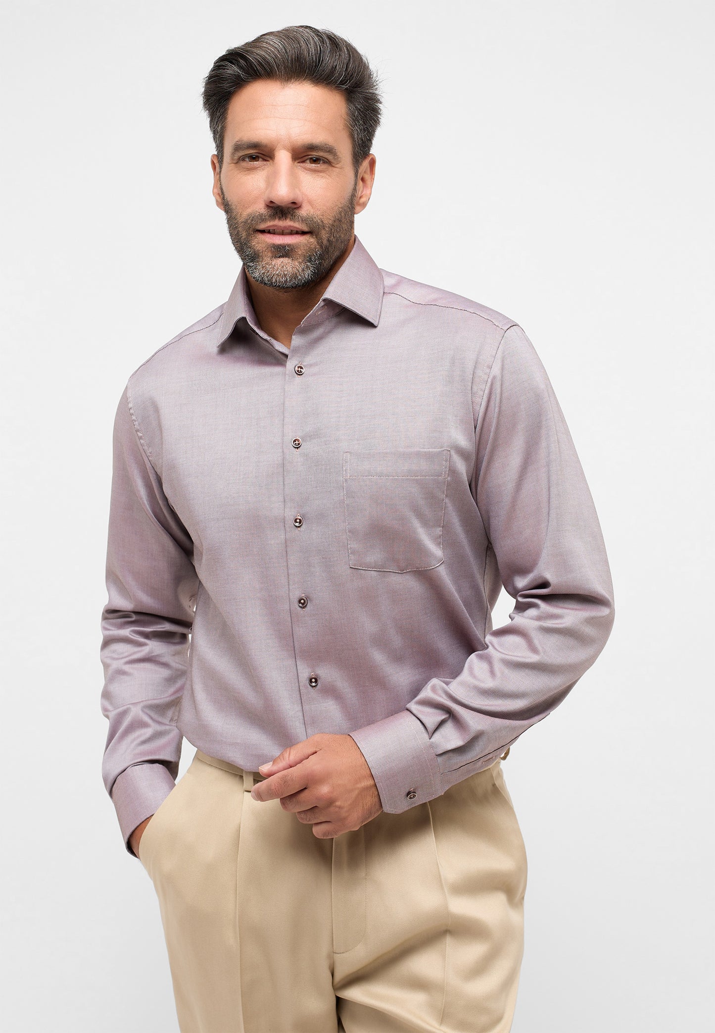 ETERNA Strukturhemd MODERN FIT