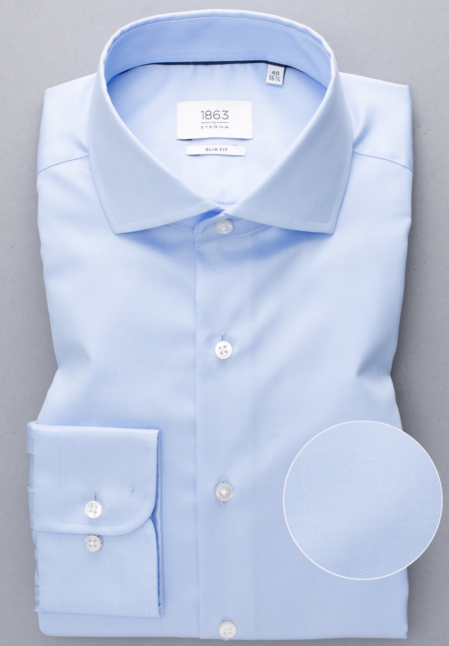 ETERNA Luxury Shirt Twill Langarm