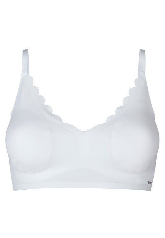 Skiny Damen Bustier herausnehmbare Pads Micro Essentials (White)