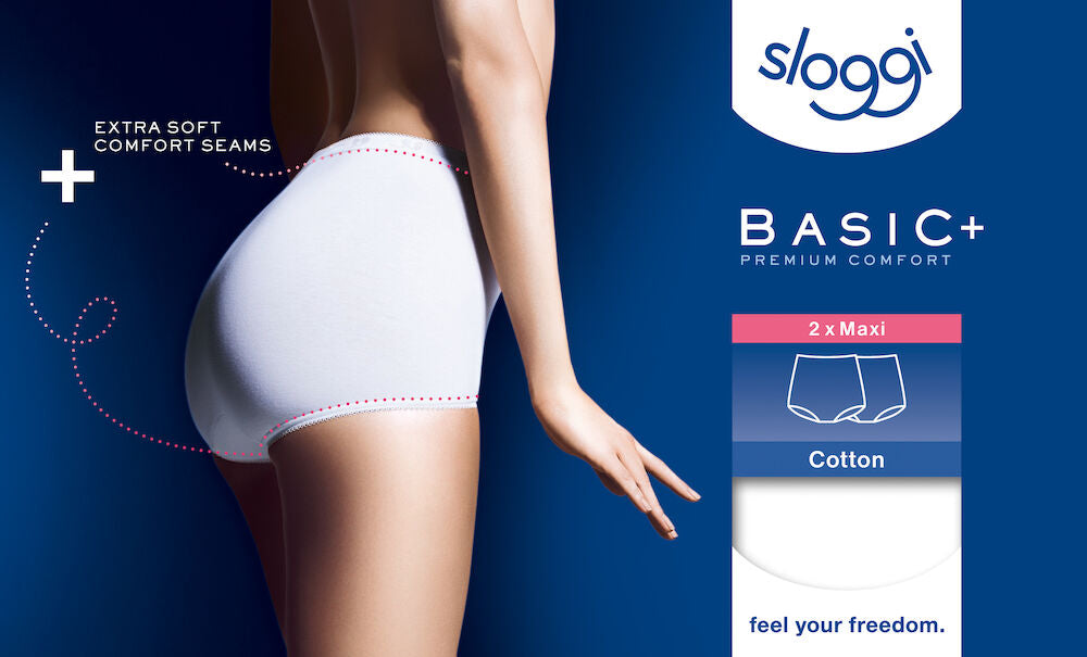 sloggi Basic+ Maxi 2P (White)