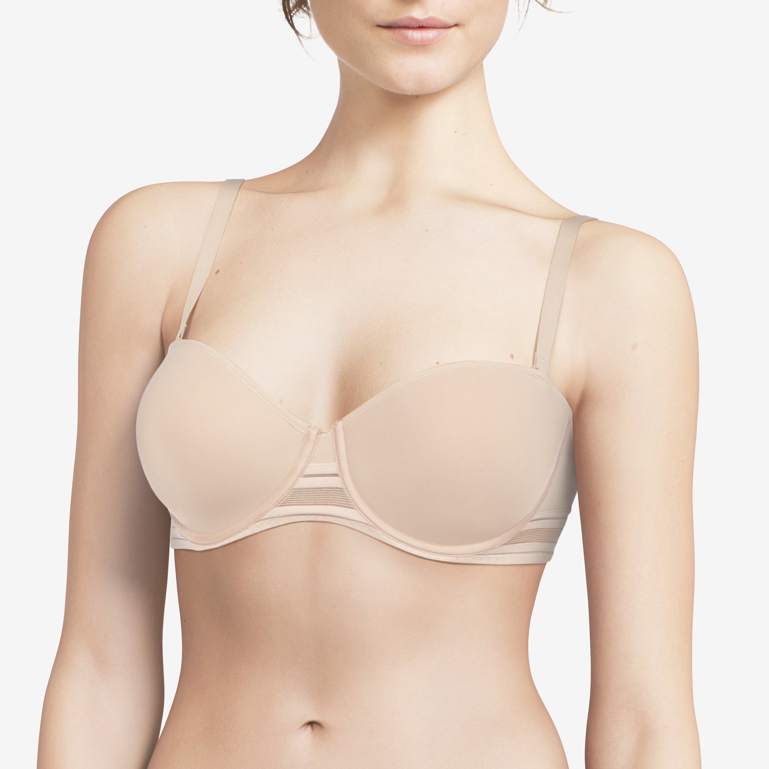 RHYTHM Bandeau T-Shirt-BH (Dune)