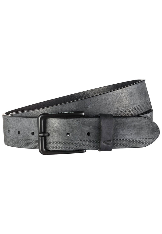 Gürtel aus Nubukleder (Black)