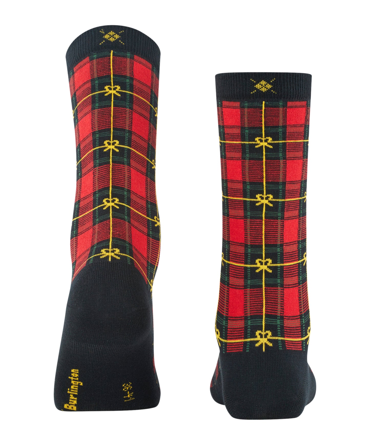 Burlington X-Mas Tartan Damen Socken