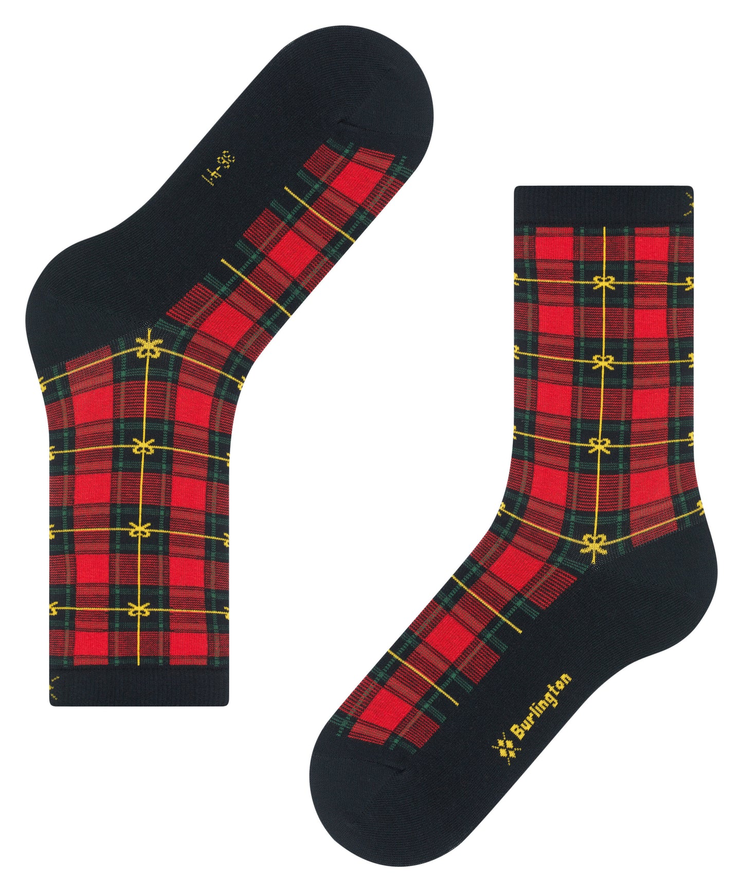 Burlington X-Mas Tartan Damen Socken